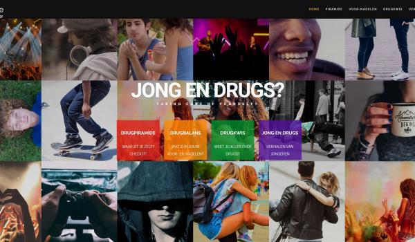 Een screenshot van kickwise.be