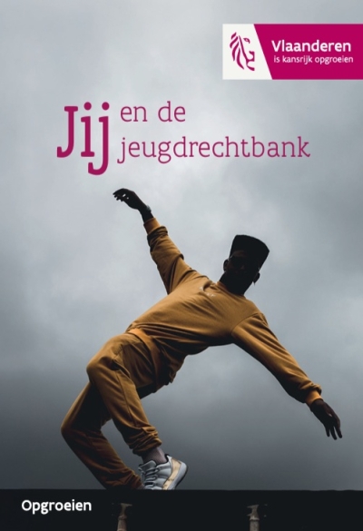 cover jongerenbrochure 'Jij en de jeugdrechtbank'