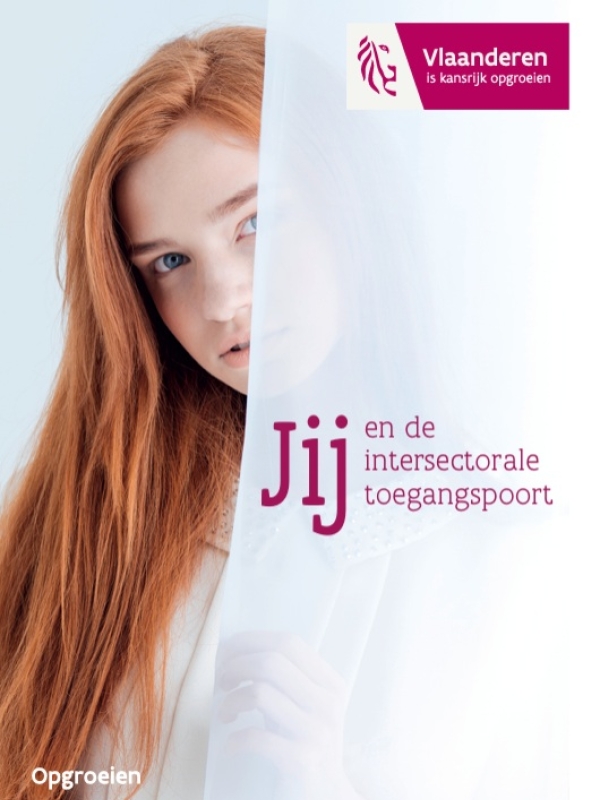 cover jongerenbrochure 'Jij en de intersectorale toegangspoort'
