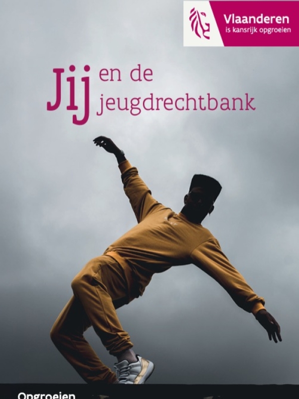 cover jongerenbrochure 'Jij en de jeugdrechtbank'